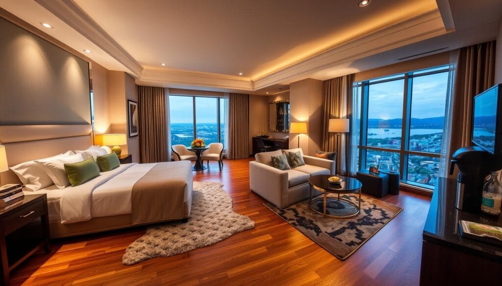 in-room hotel amenities