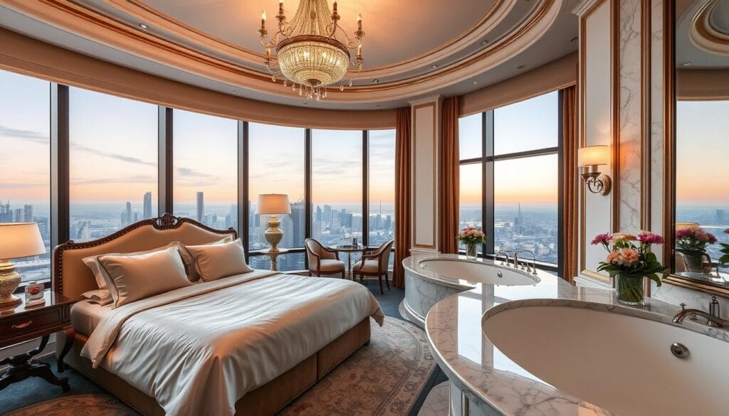 לינה יוקרתית במלון