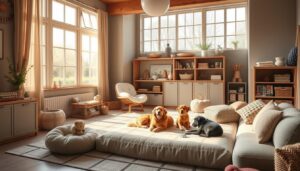 חדרים מתאימים לחיות מחמד