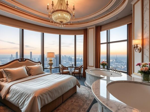 לינה יוקרתית במלון